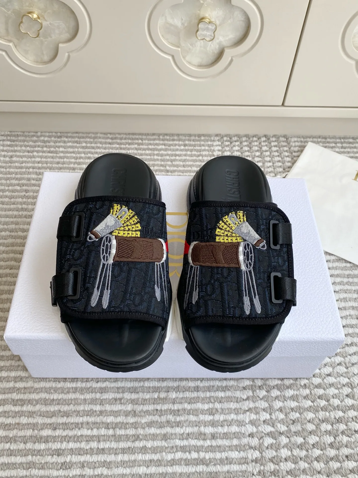 Шлепанцы Женские Christian Dior 11430344