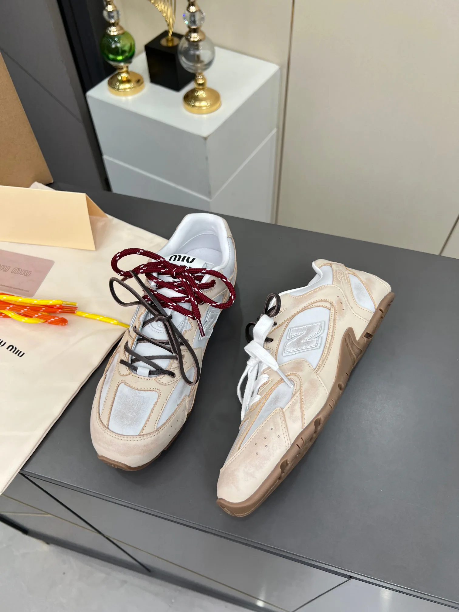 Кроссовки Женские Miu Miu 6449875