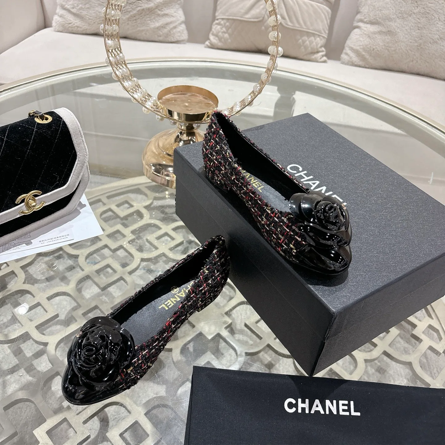 Балетки Женские Chanel 1893802