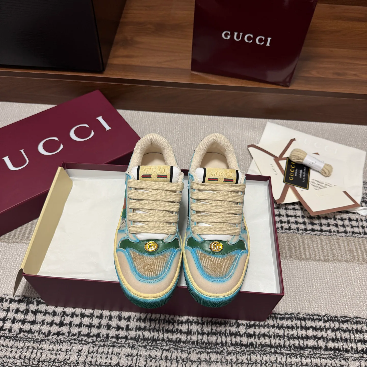 Кеды Женские Gucci 11946864