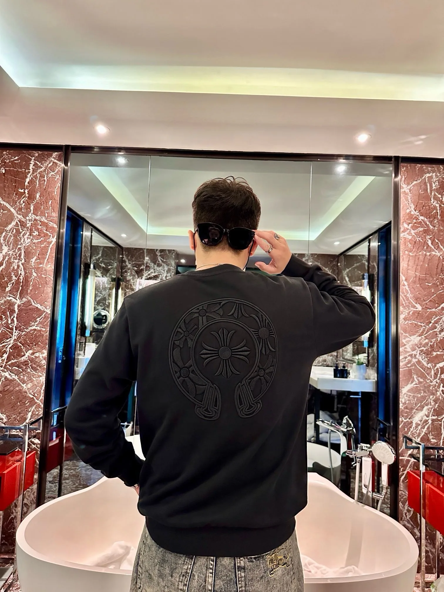 Свитшоты И Худи Мужские Chrome Hearts 109110