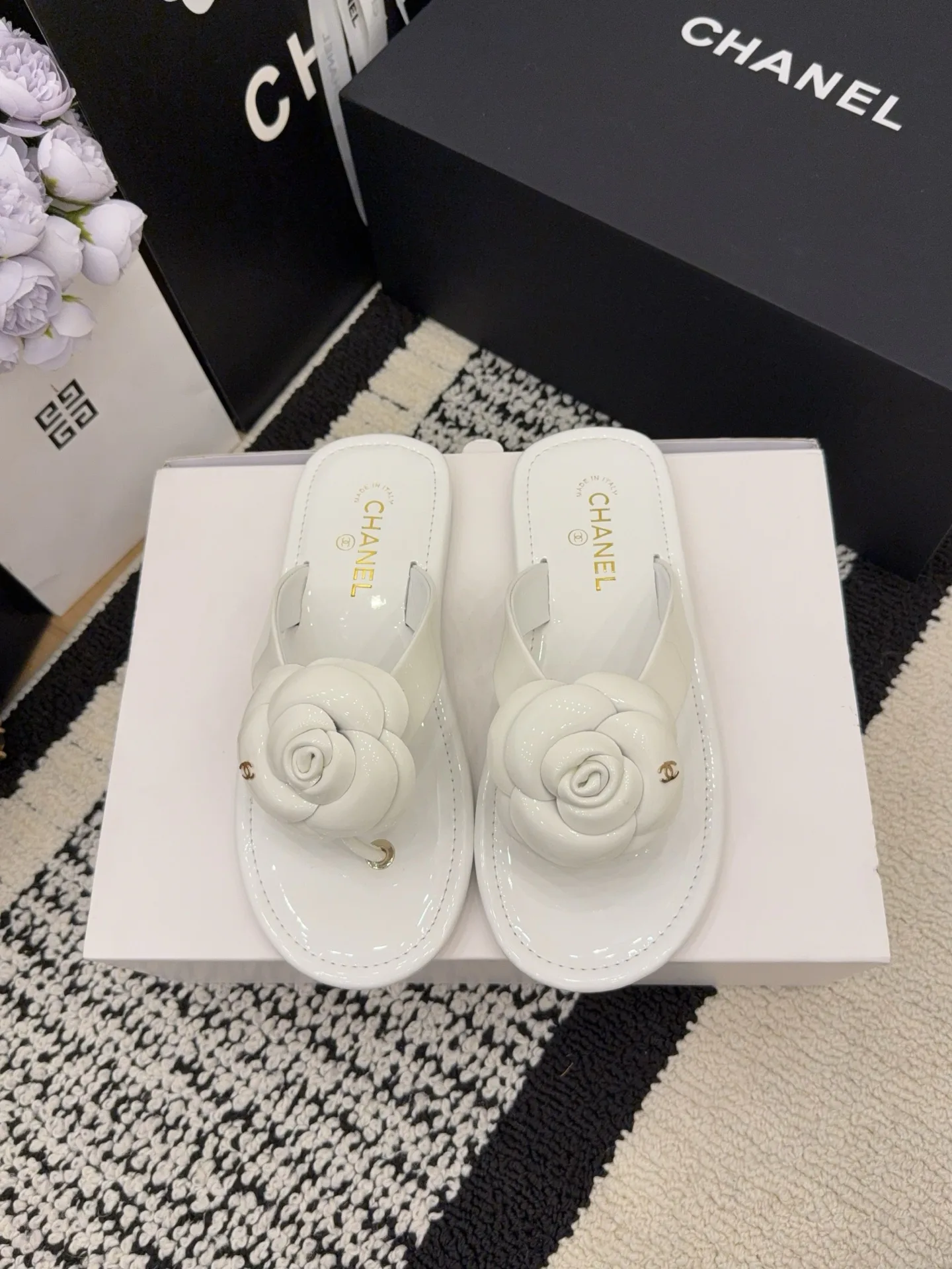 Шлепанцы Женские Chanel 403355