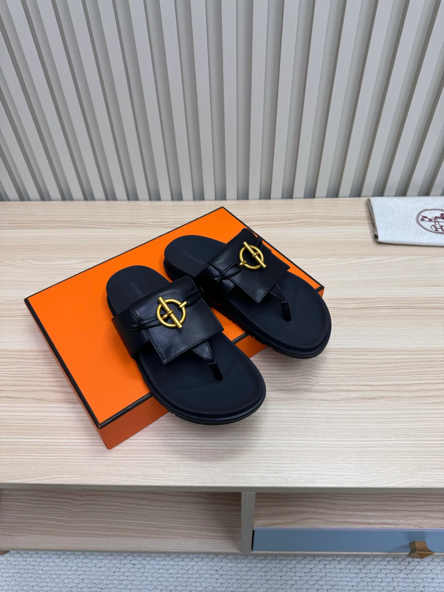 Шлепанцы Женские Hermes 488262