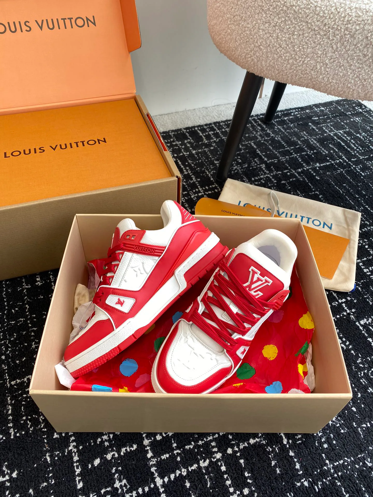 Кроссовки Женские Louis Vuitton 5790933