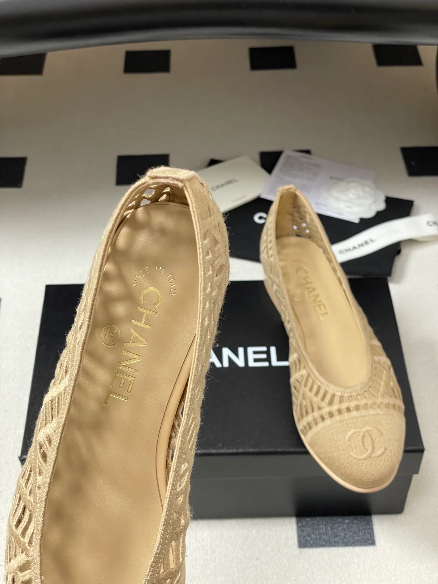 Балетки Женские Chanel 454144