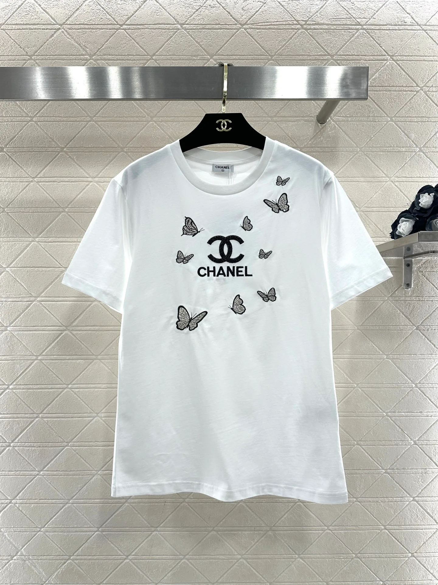 Футболки Женские Chanel 1273503