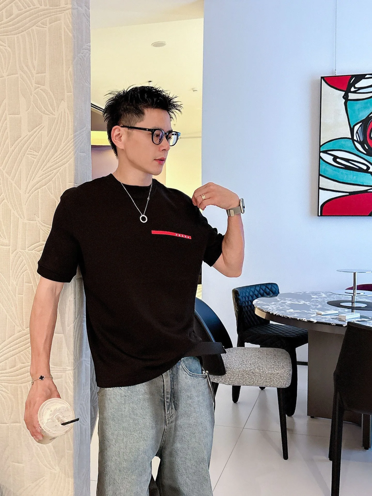 Футболки Женские Prada 688119