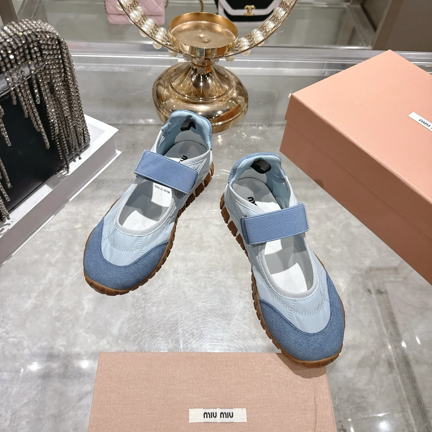 Балетки Женские Miu Miu 1881266