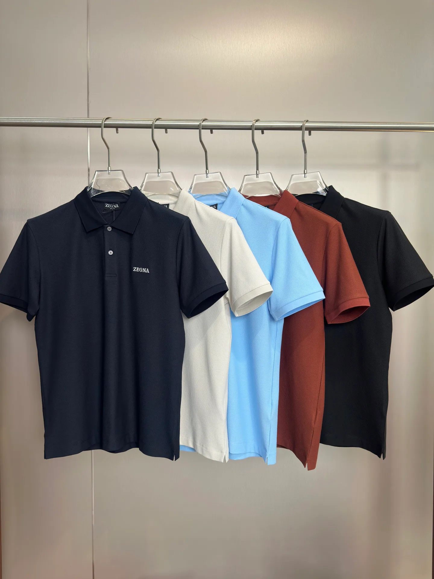 Рубашки Мужские Zegna 12615783
