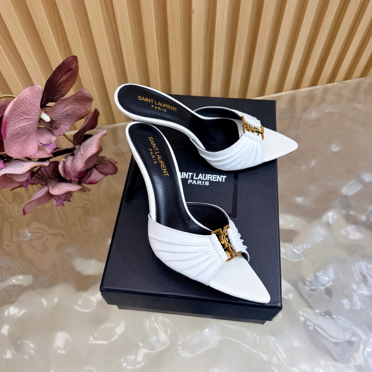 Босоножки Женские Saint Laurent 11705812