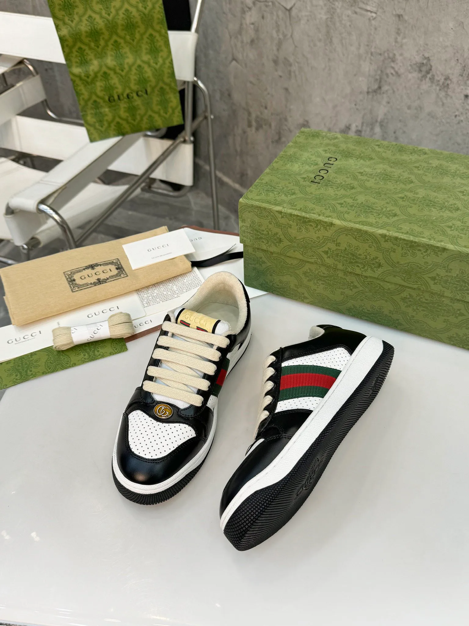 Кроссовки Женские Gucci 1257885