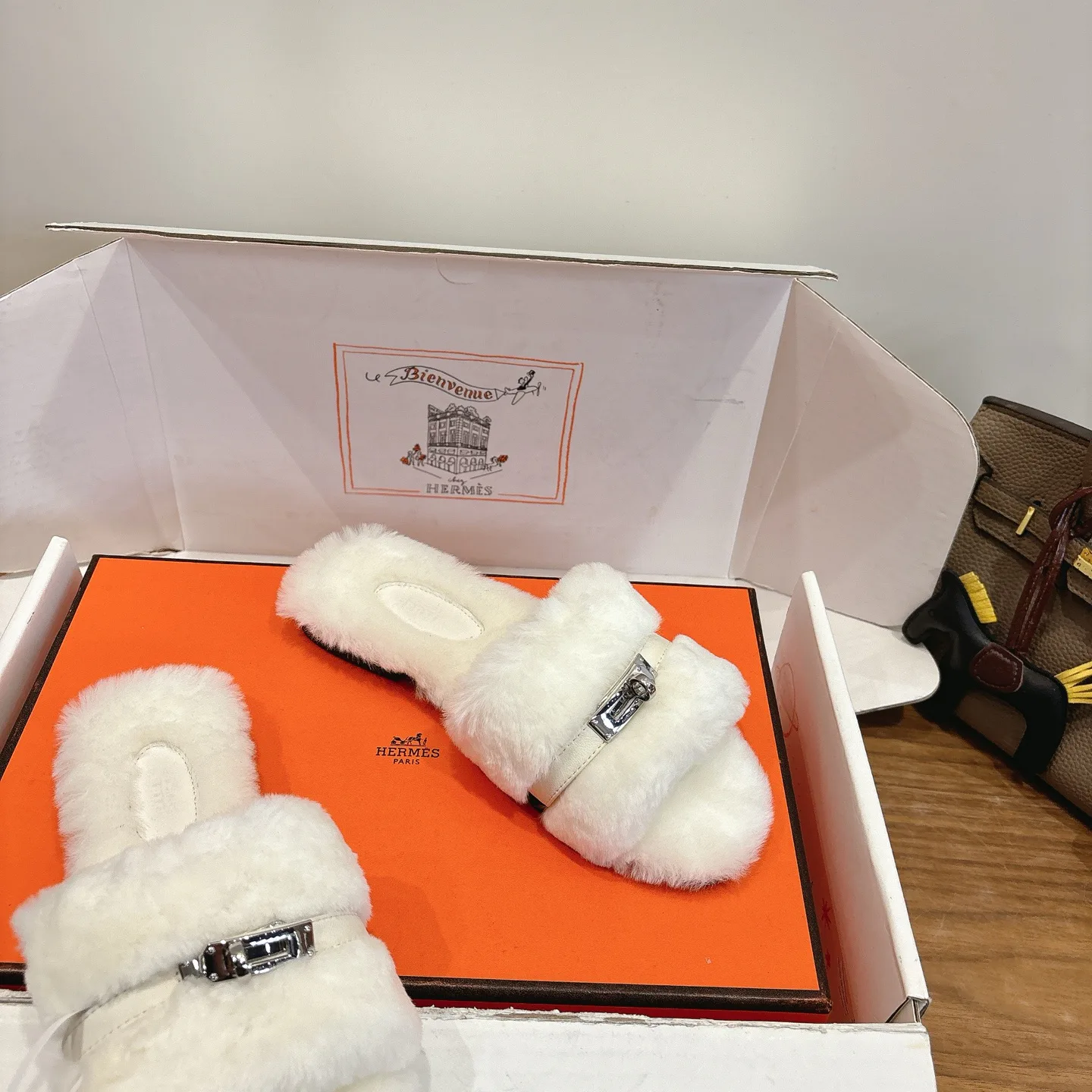 Тапочки Женские Hermes 4500874