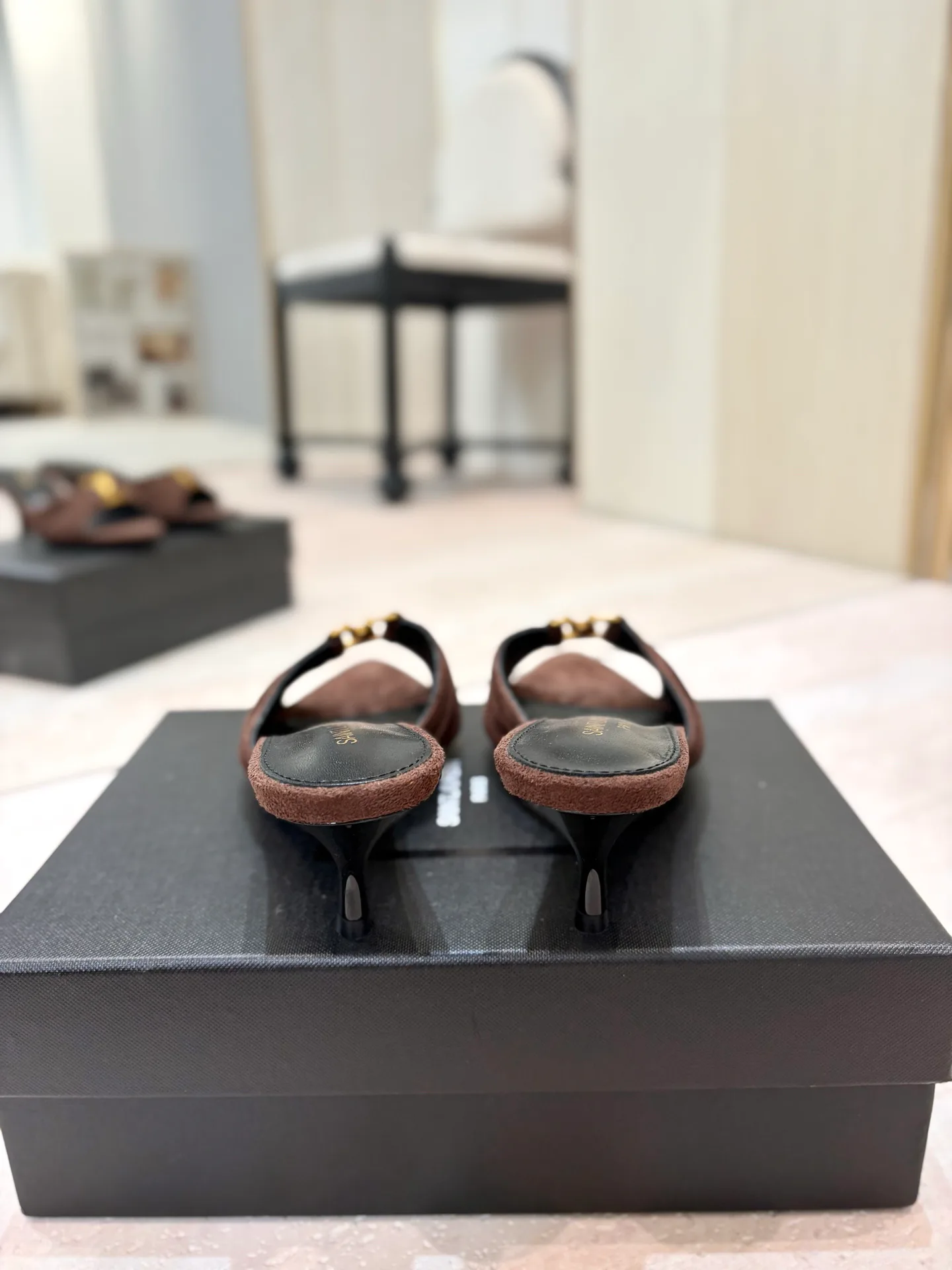 Мюли И Сабо Женские Saint Laurent 17476008