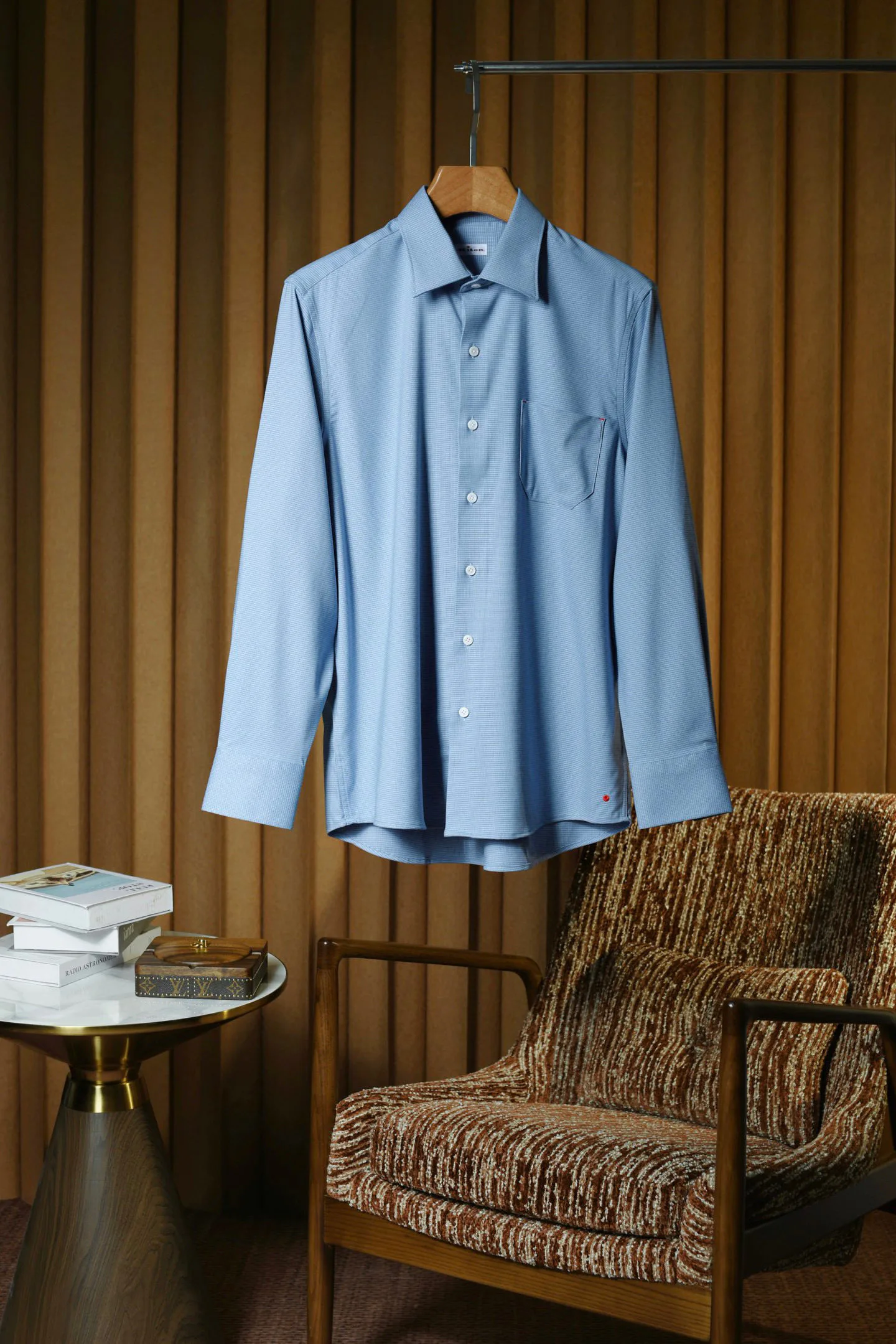 Рубашки Мужские Kiton 5654859
