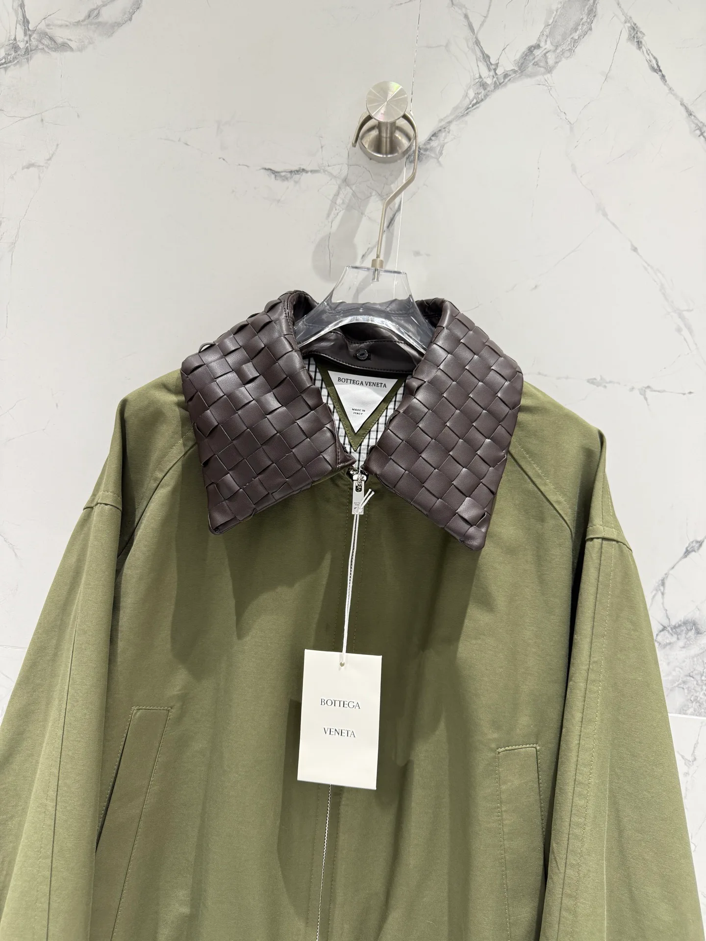 Кожаные Куртки И Дублёнки Женские Bottega Veneta 9976550