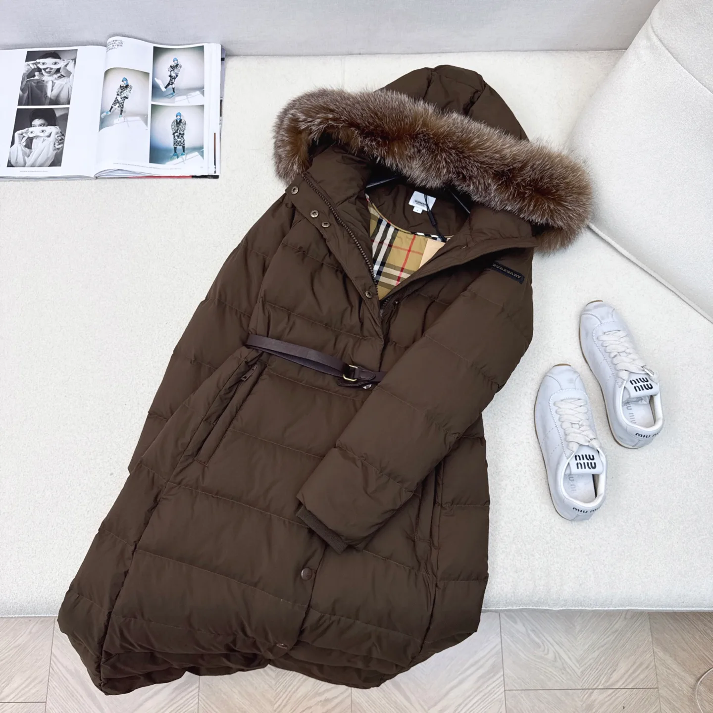 Куртки И Пуховики Женские Burberry 1884040