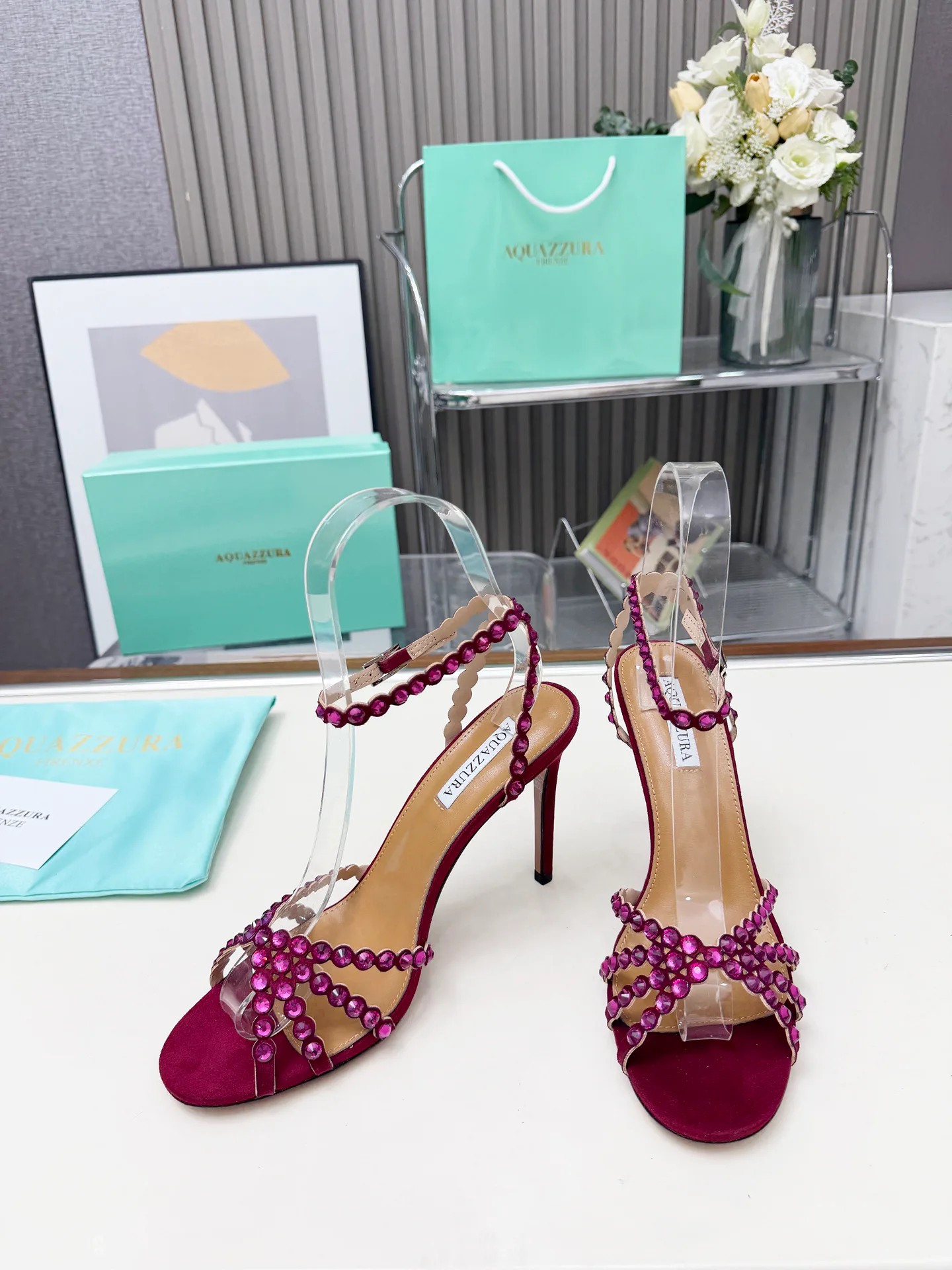 Босоножки Женские Aquazzura 1856034