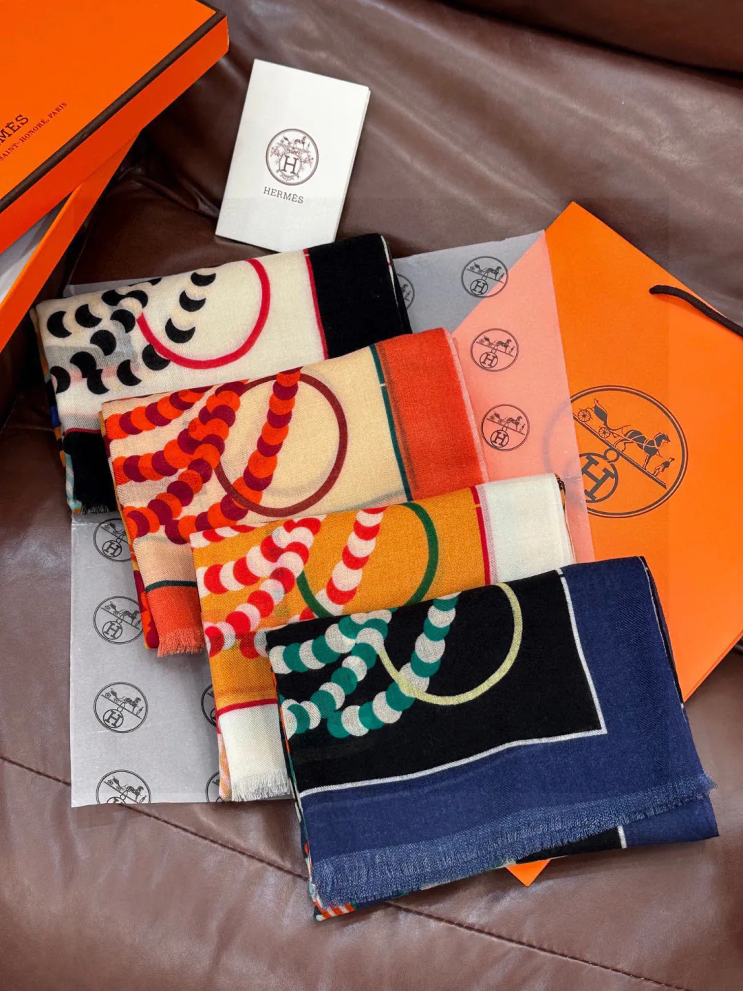 Шарфы Hermes 1036381