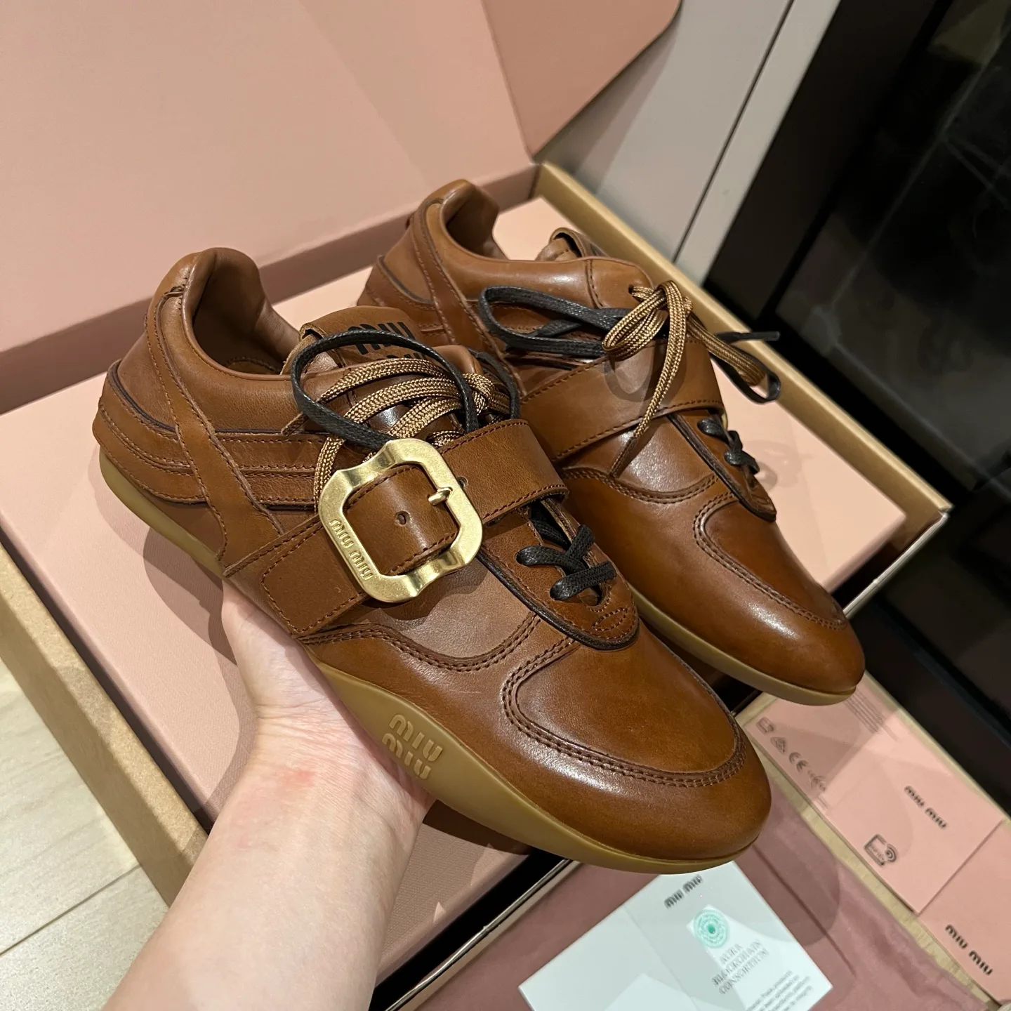 Кроссовки Женские Miu Miu 1535100