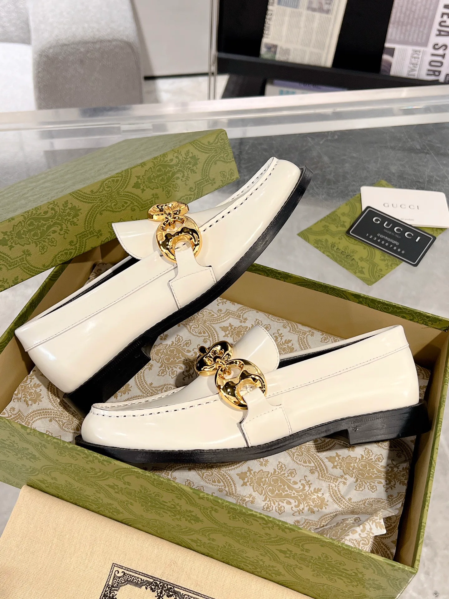 Лоферы И Мокасины Женские Gucci 491238