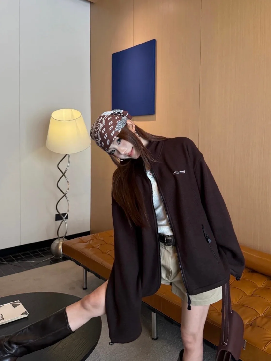 Куртки И Пуховики Женские Miu Miu 784526