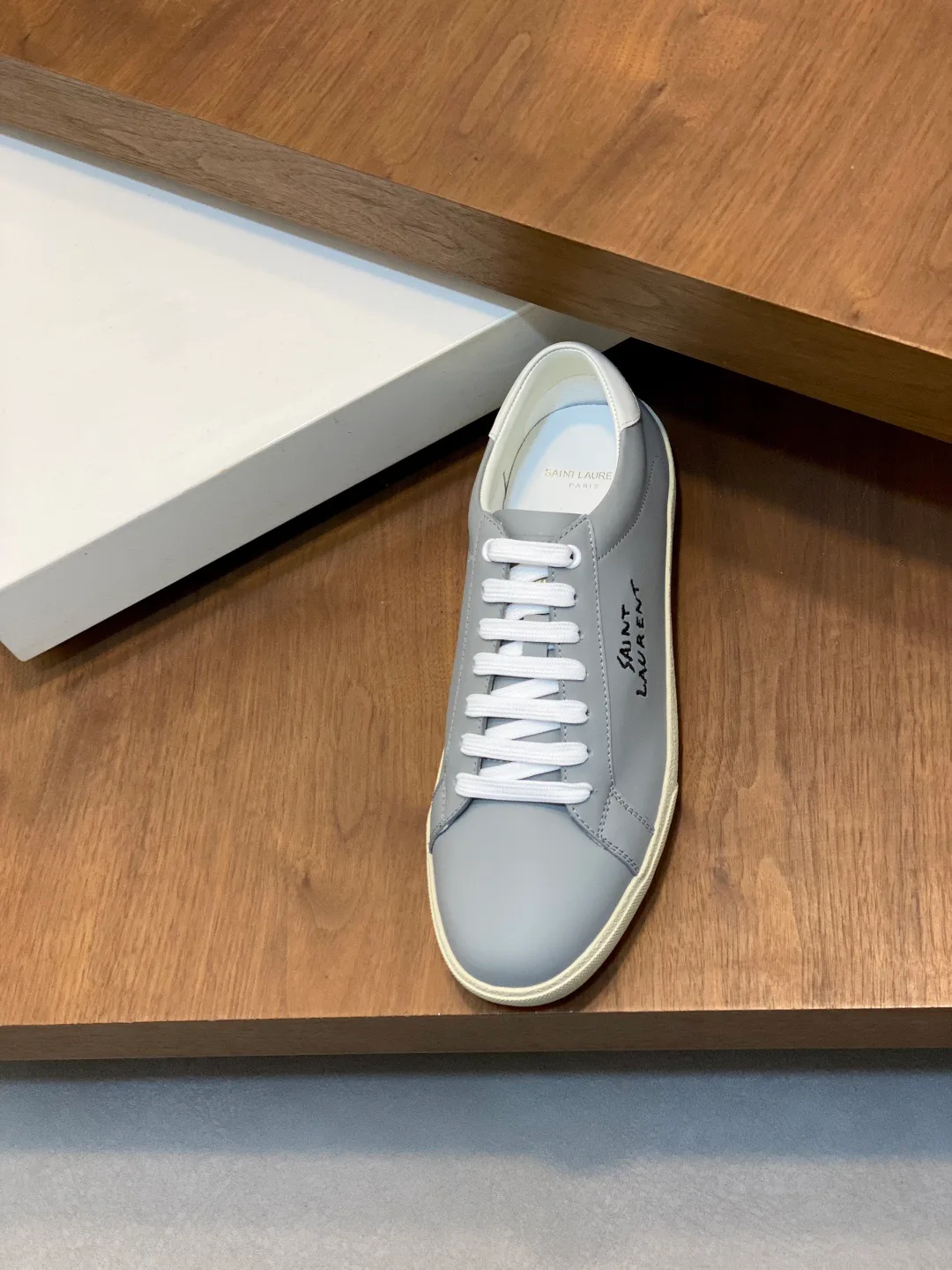 Кеды Мужские Saint Laurent 4489279