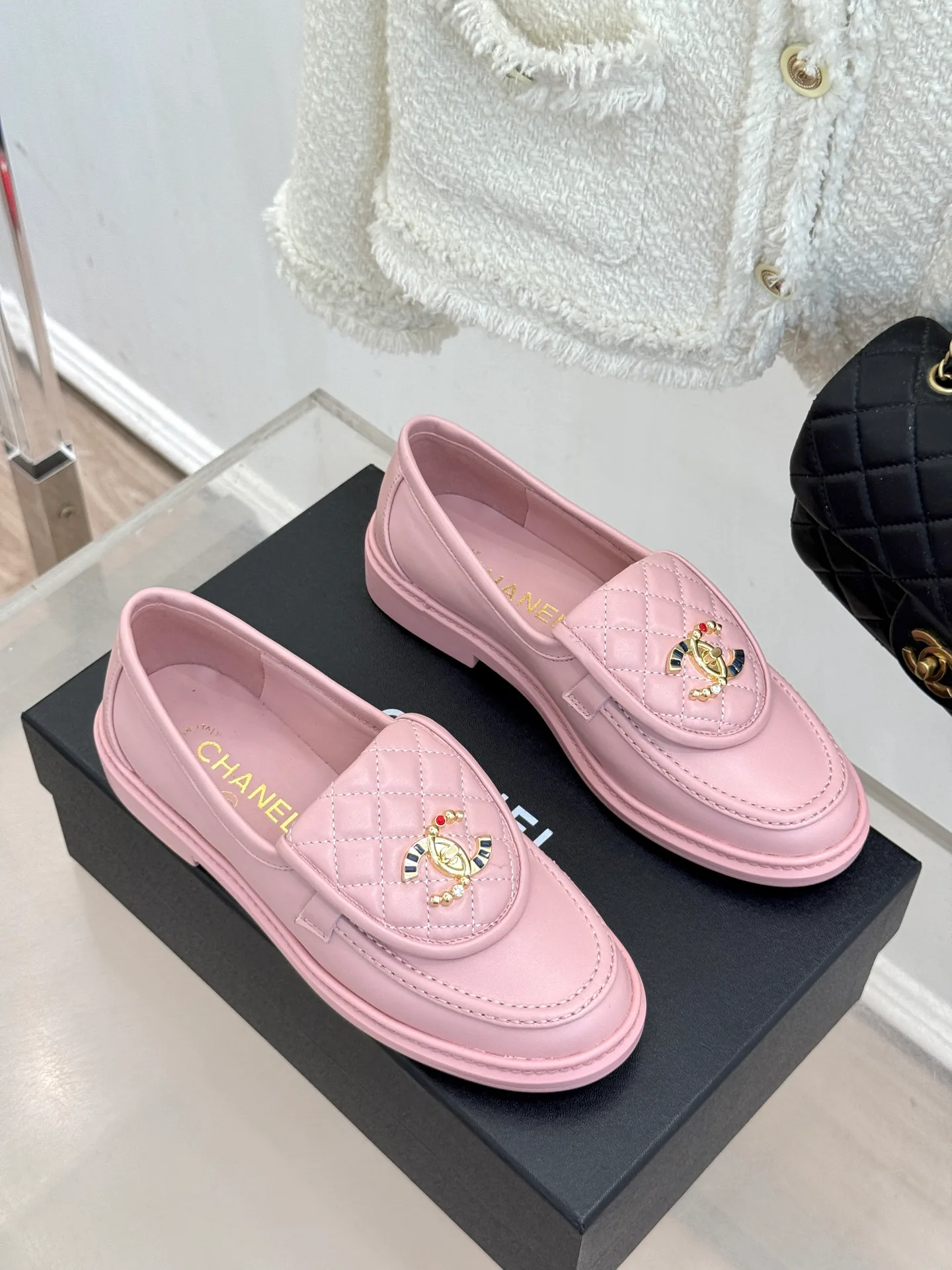 Лоферы И Мокасины Женские Chanel 17336063