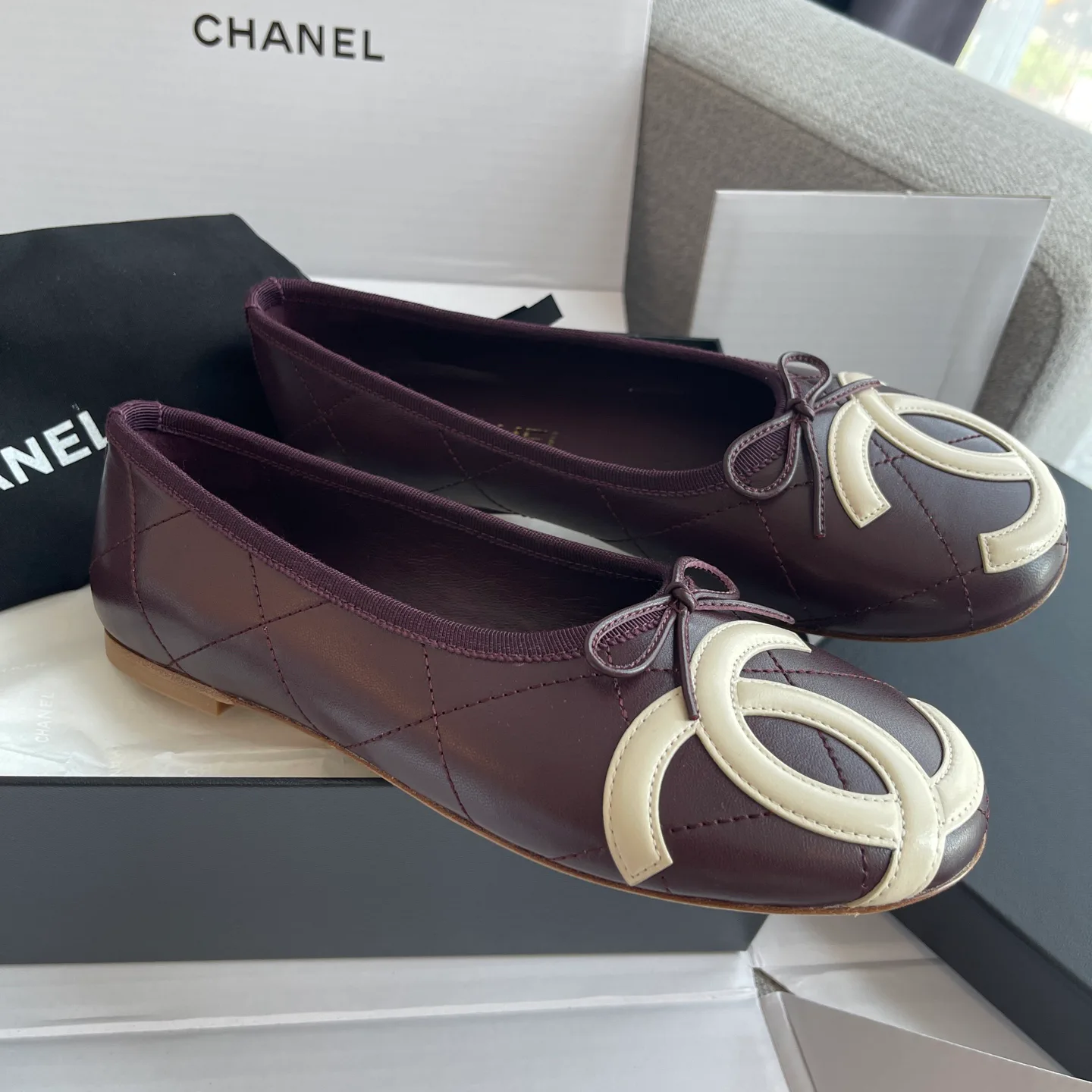 Балетки Женские Chanel 17643497