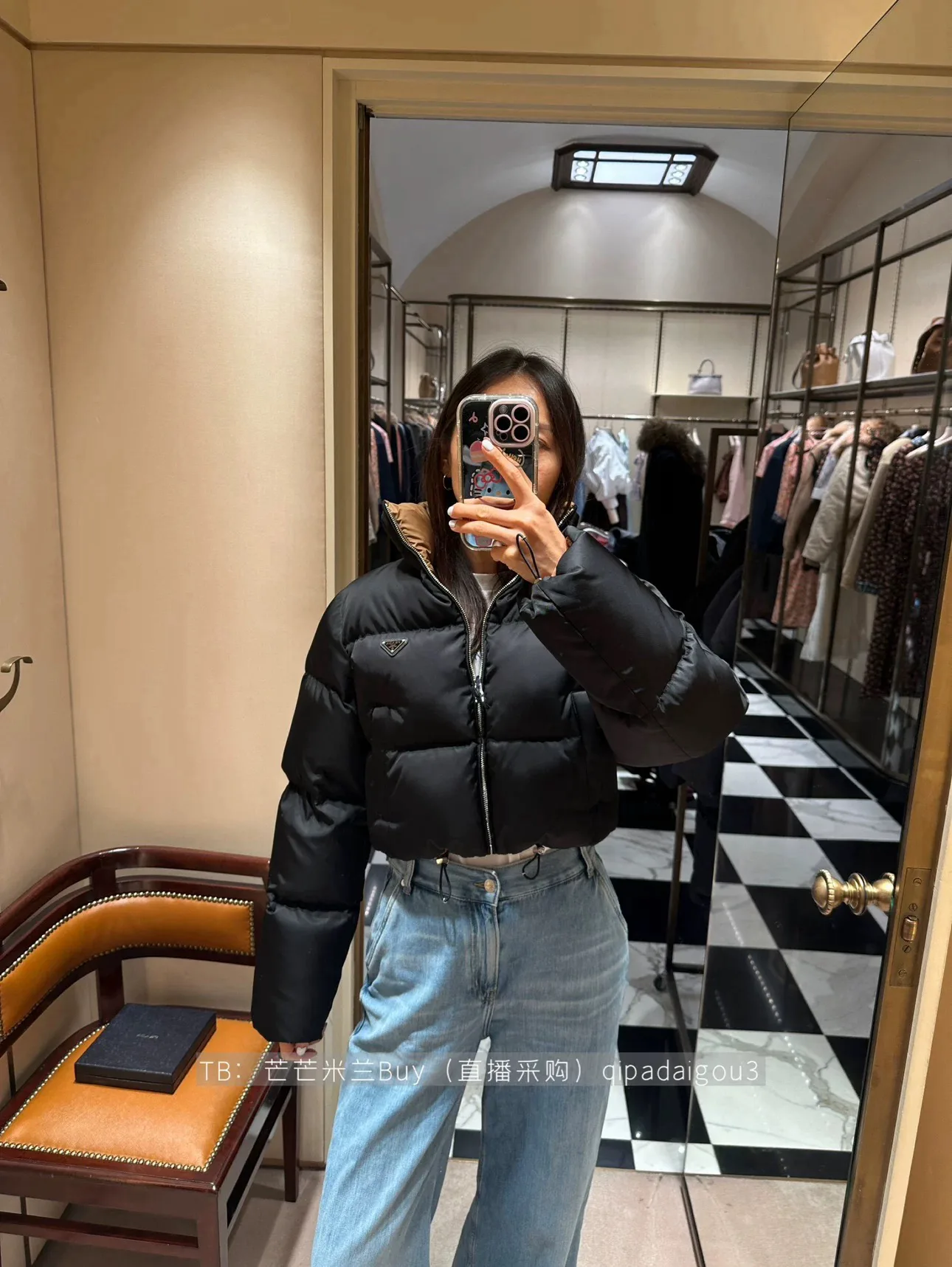 Куртки И Пуховики Женские Prada 19402933