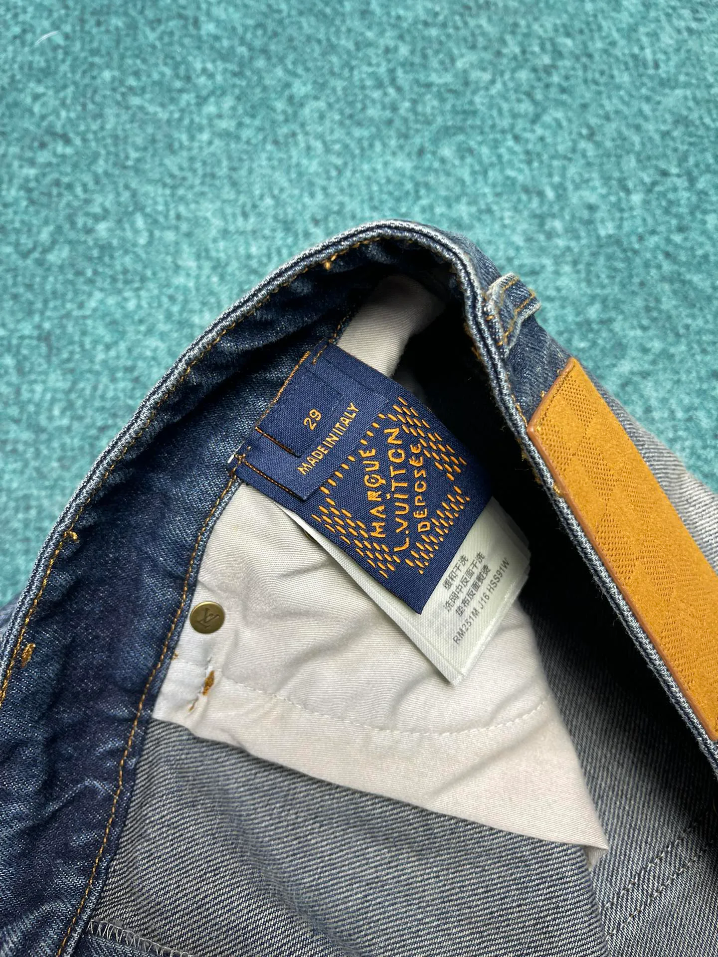 Джинсы Мужские Louis Vuitton 17550