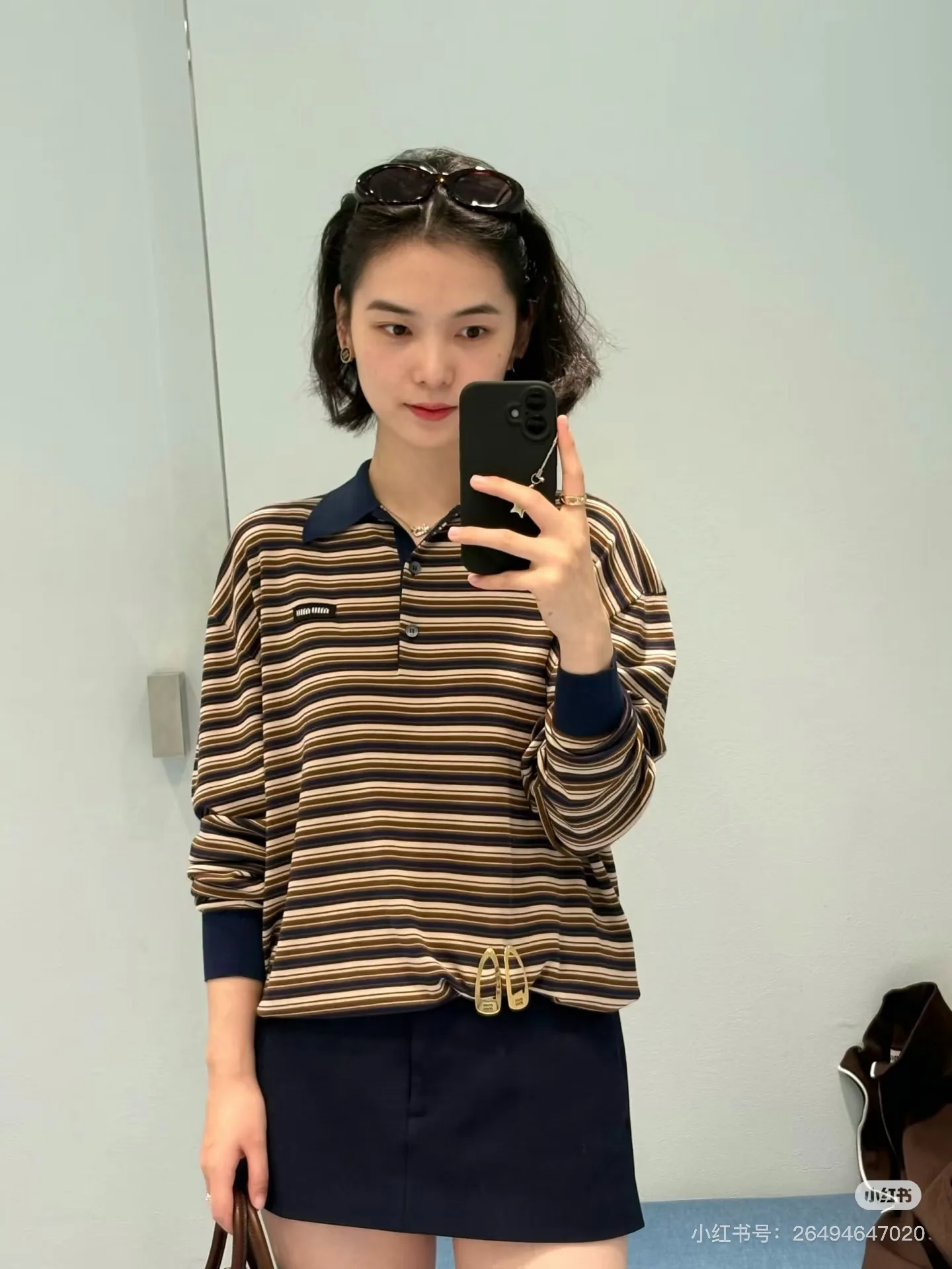 Лонгсливы Женские Miu Miu 5087086