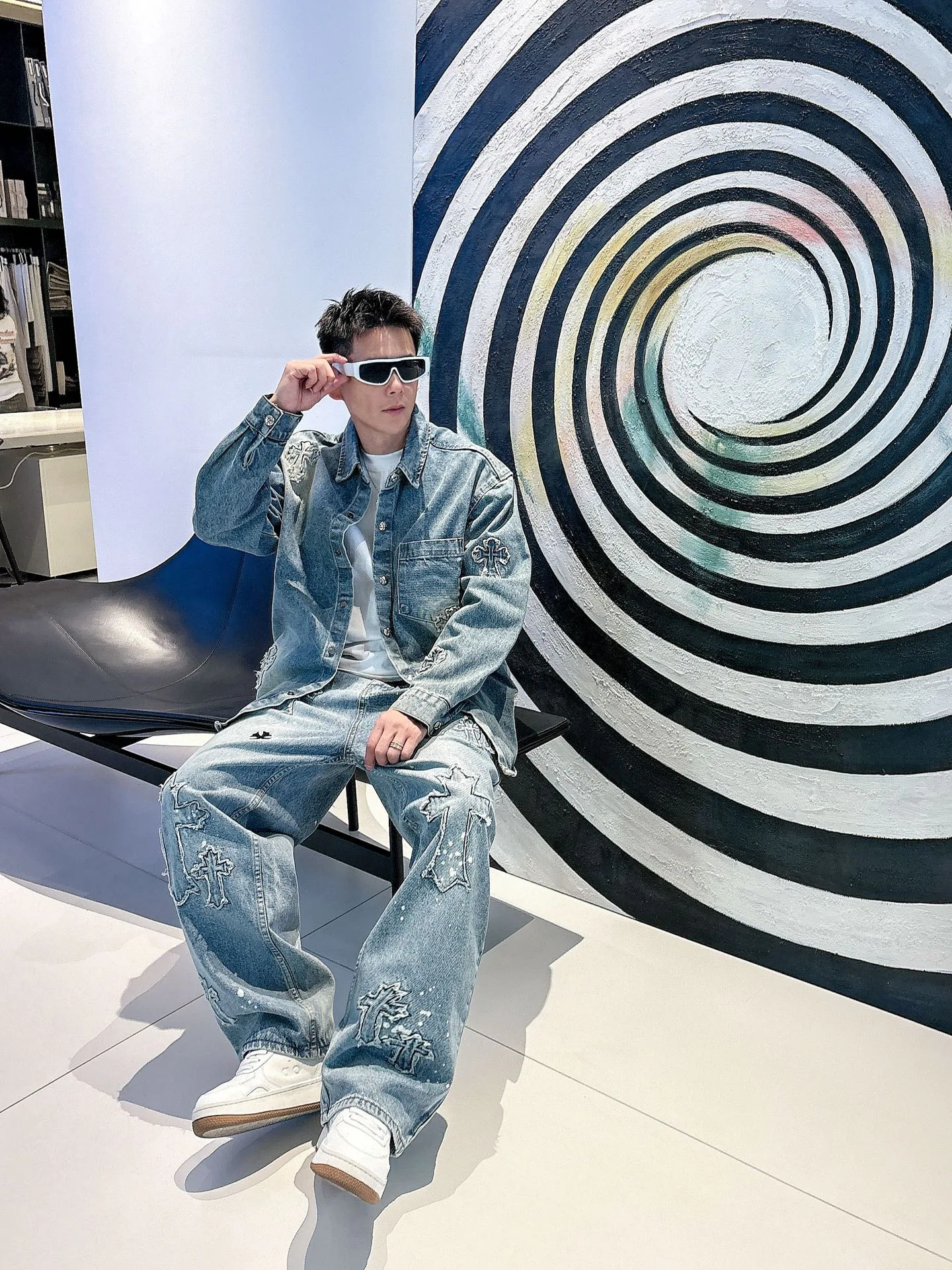 Куртки И Пуховики Мужские Chrome Hearts 787684