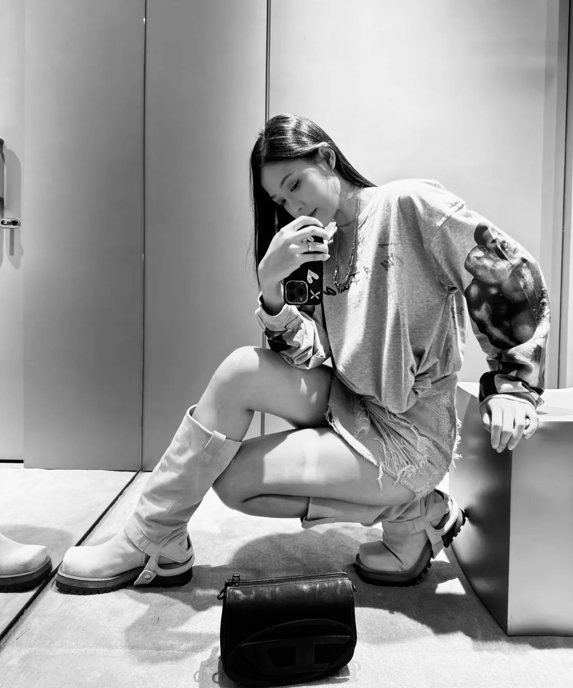 Сапоги Женские Diesel 523328