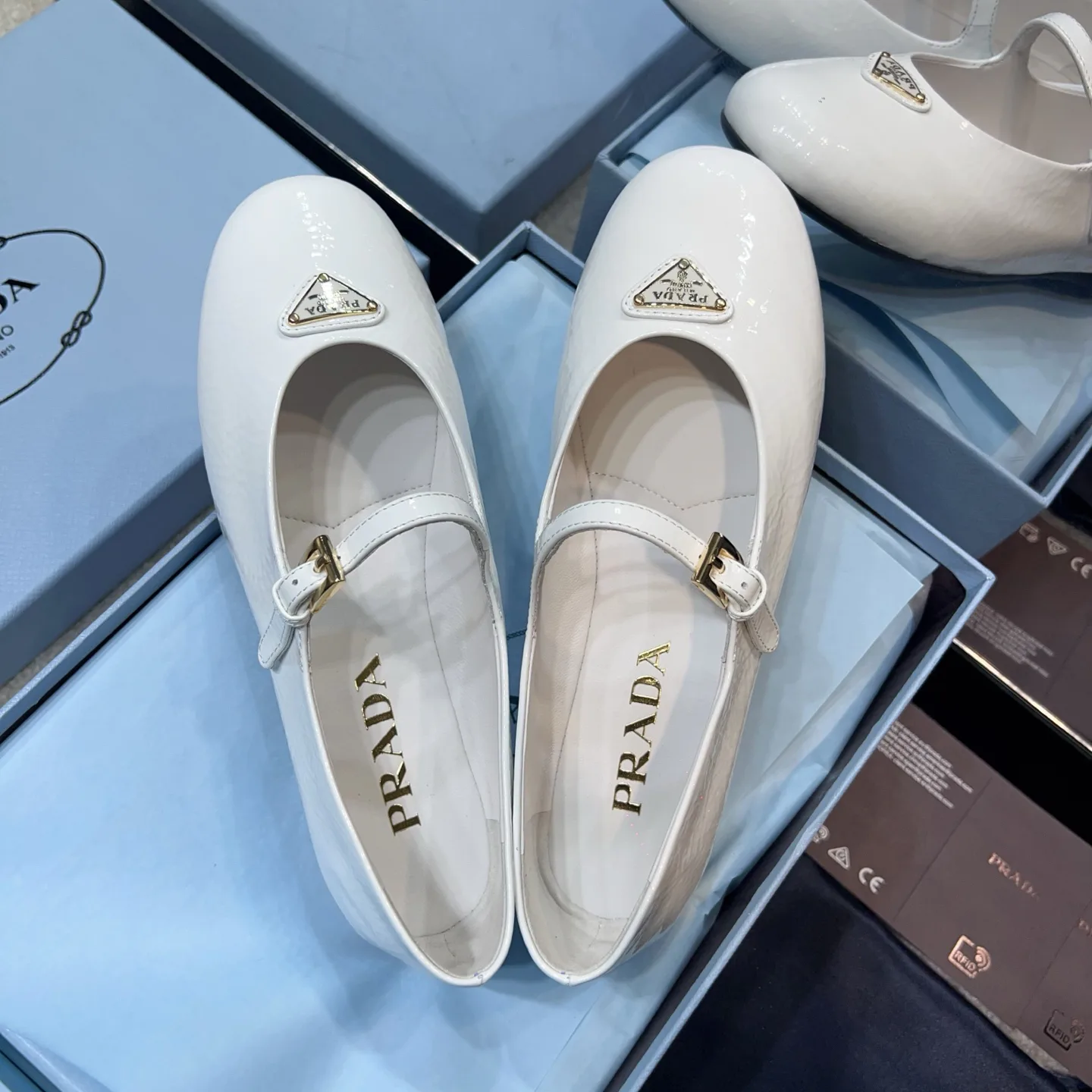 Балетки Женские Prada 11420064