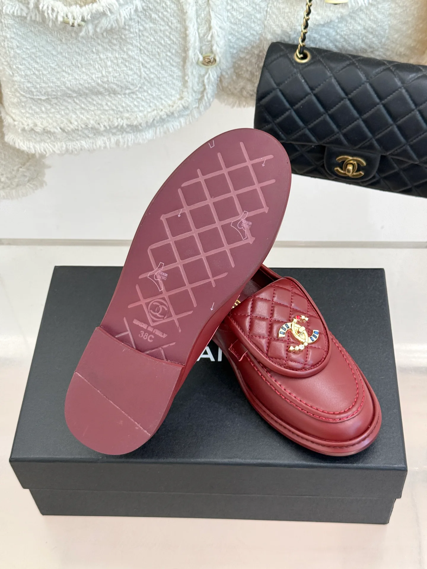 Лоферы И Мокасины Женские Chanel 17336059