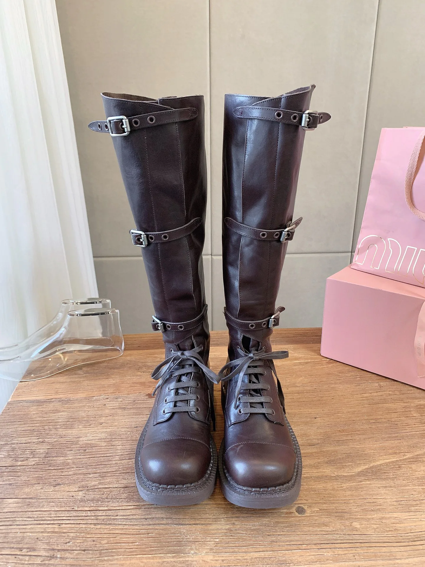 Сапоги Женские Miu Miu 18365380