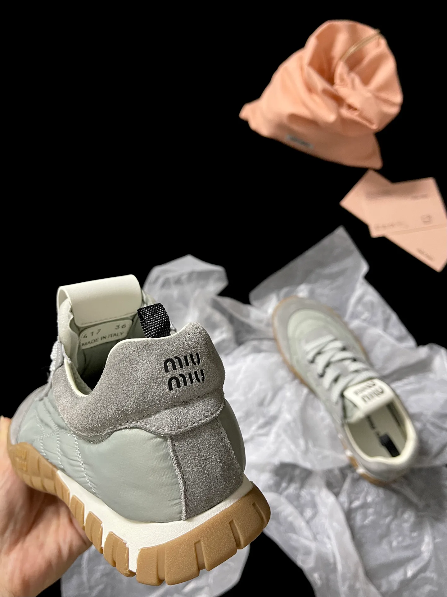 Кроссовки Женские Miu Miu 13415