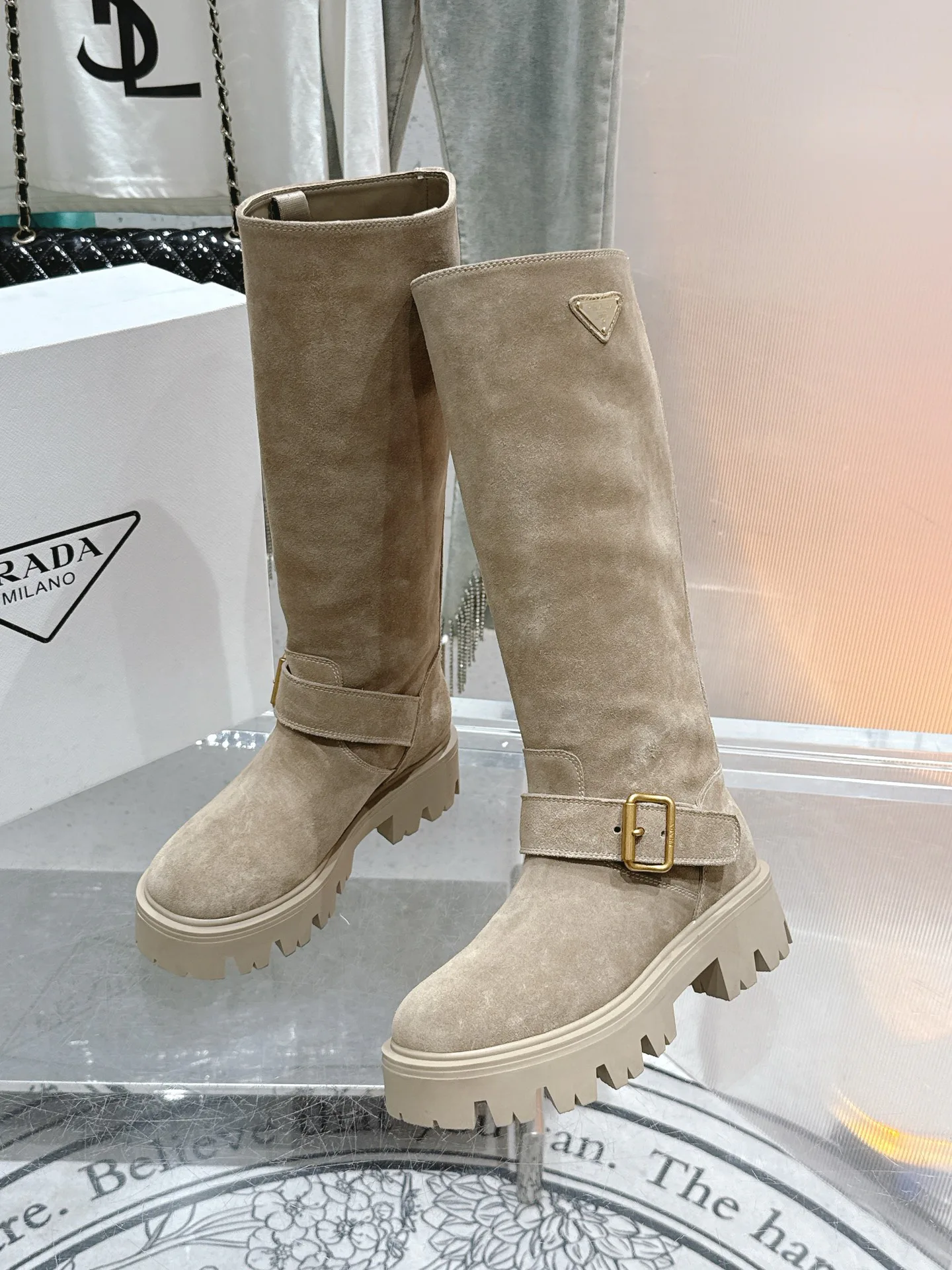 Сапоги Женские Prada 18703104