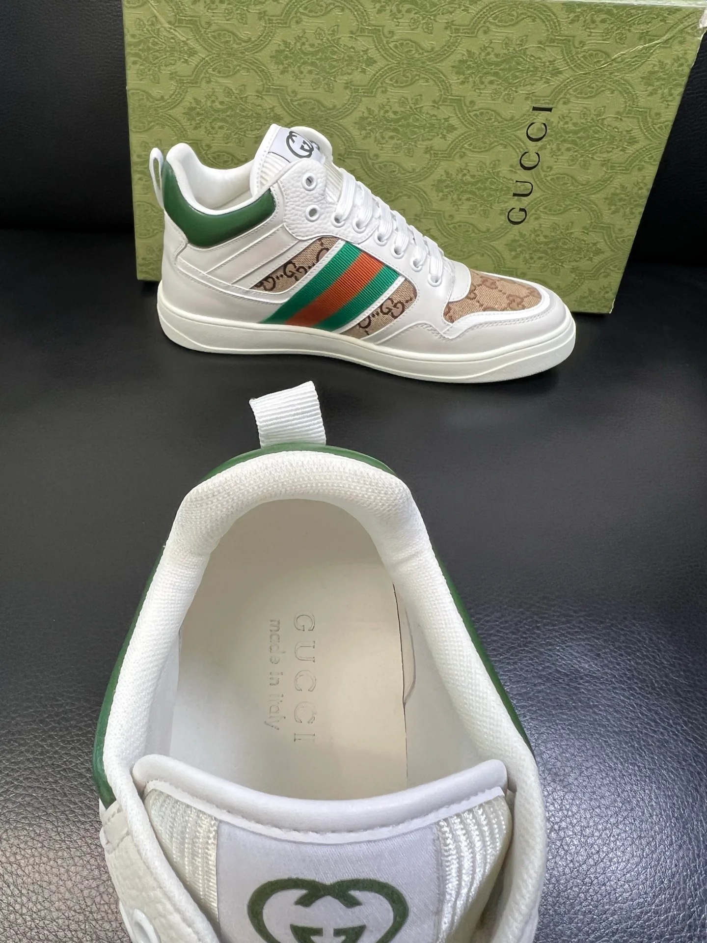 Кроссовки Мужские Gucci 163106