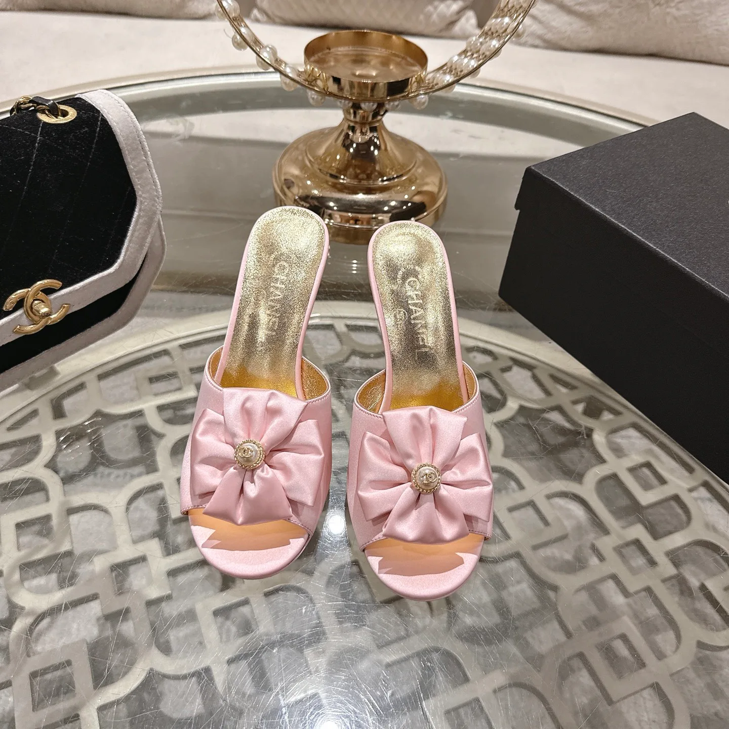 Босоножки Женские Chanel 1590799
