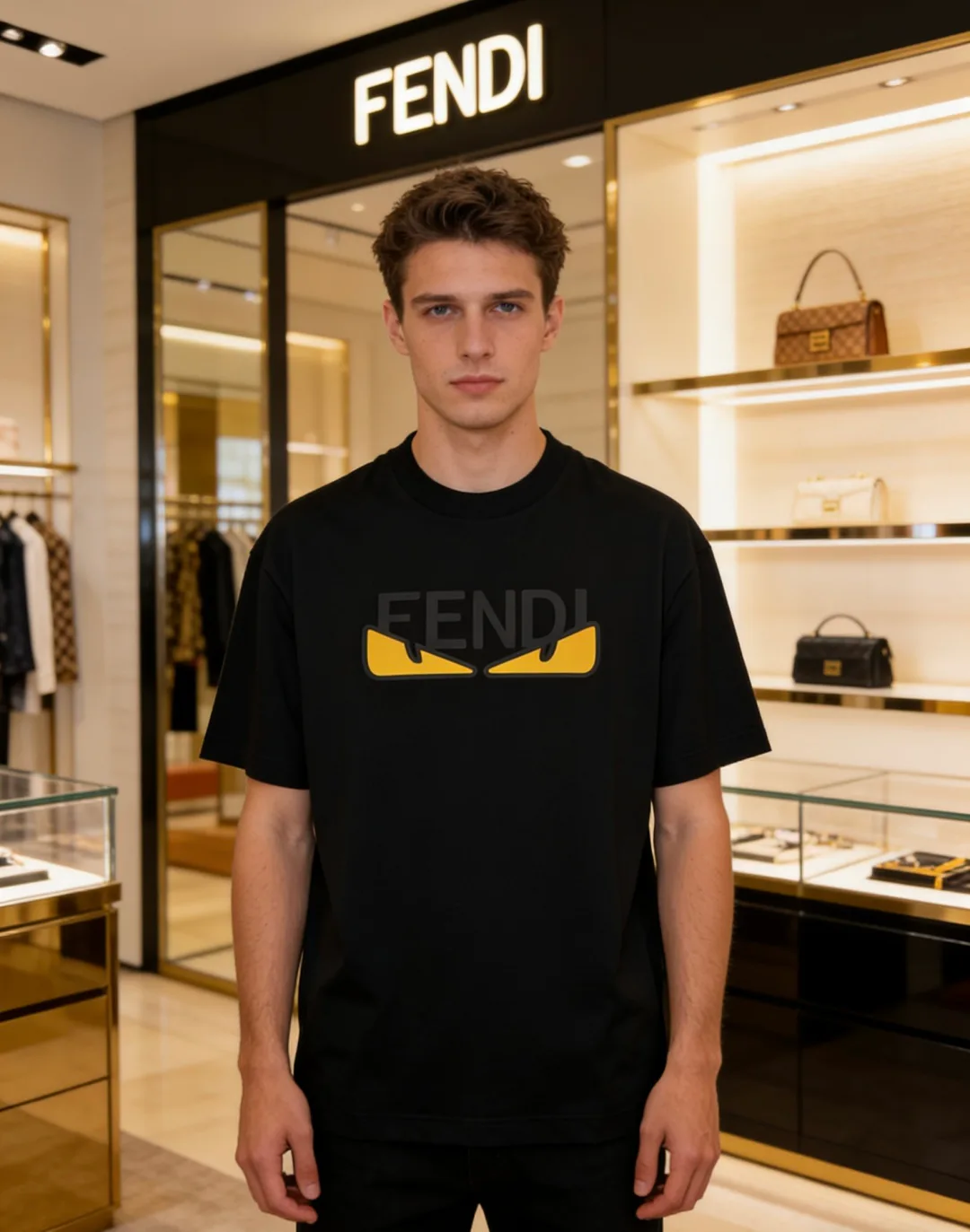 Футболки Мужские Fendi 13442028