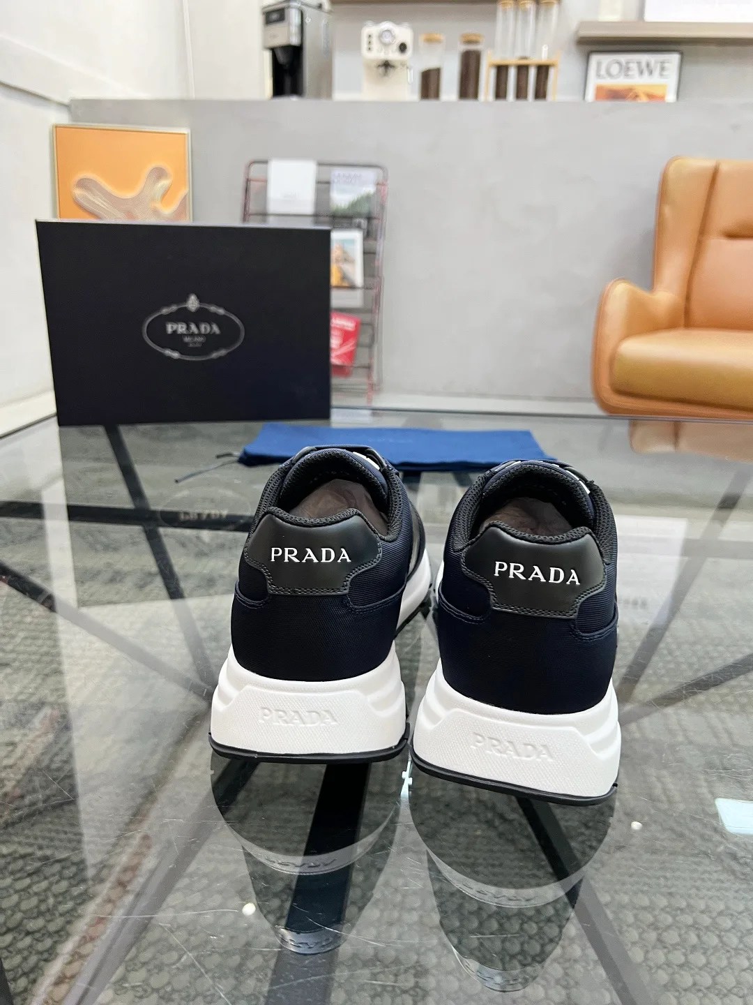 Кроссовки Мужские Prada 17950923