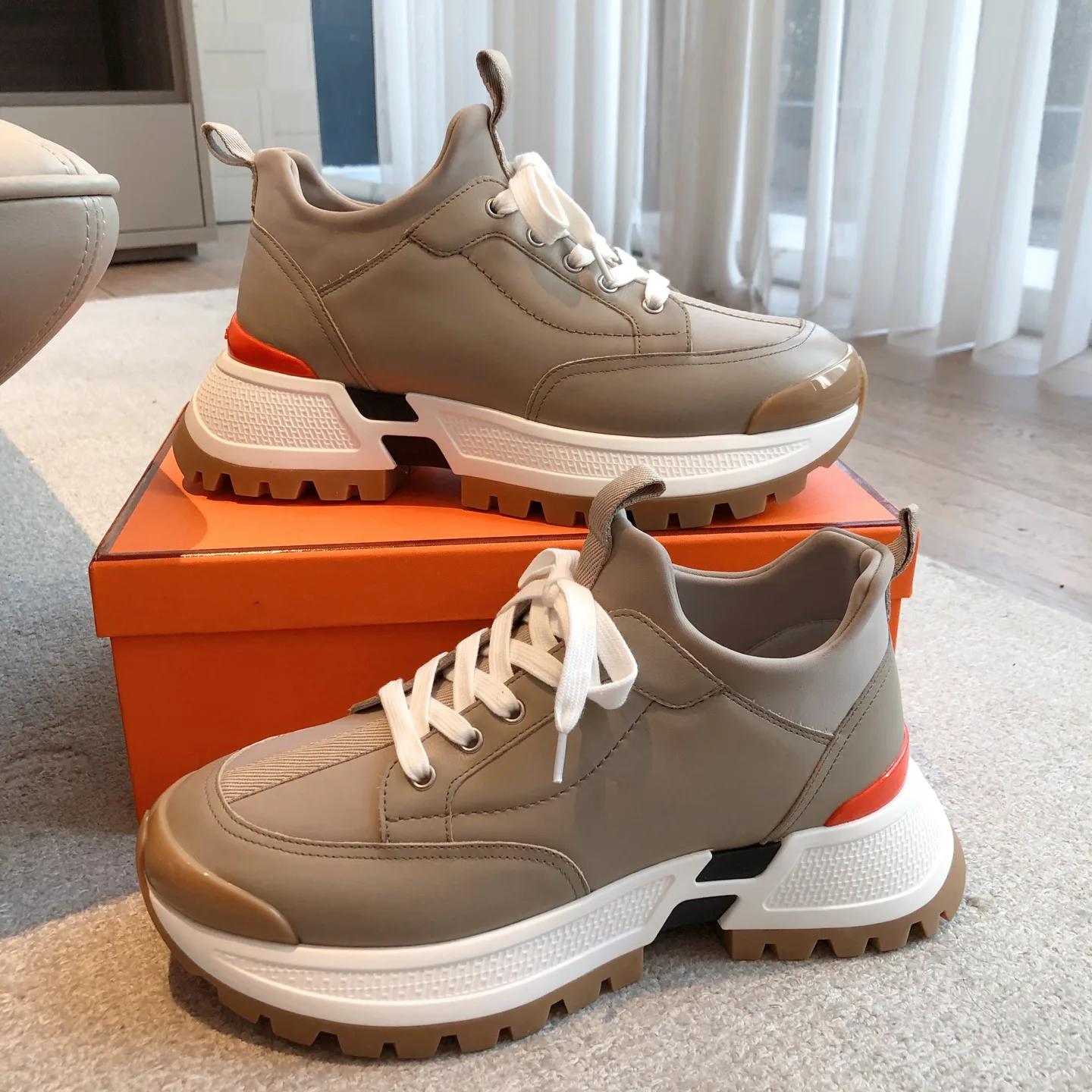 Кроссовки Женские Hermes 1237220