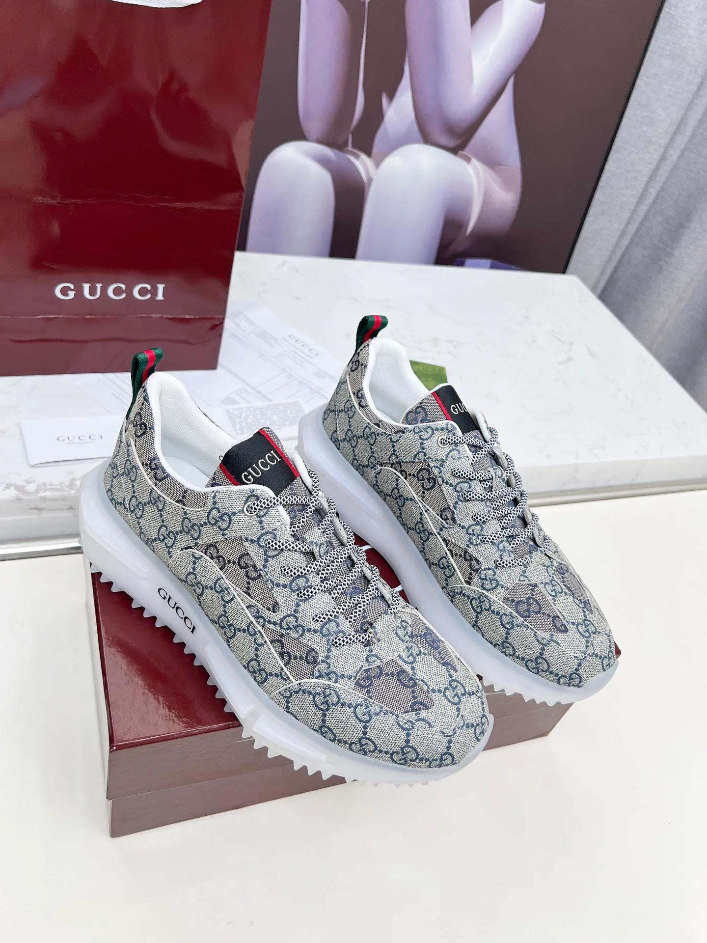 Кроссовки Мужские Gucci 17620388