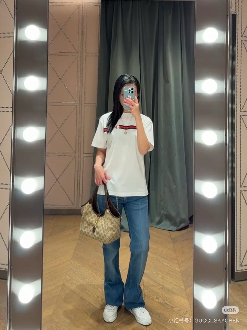 Футболки Женские Gucci 5047403