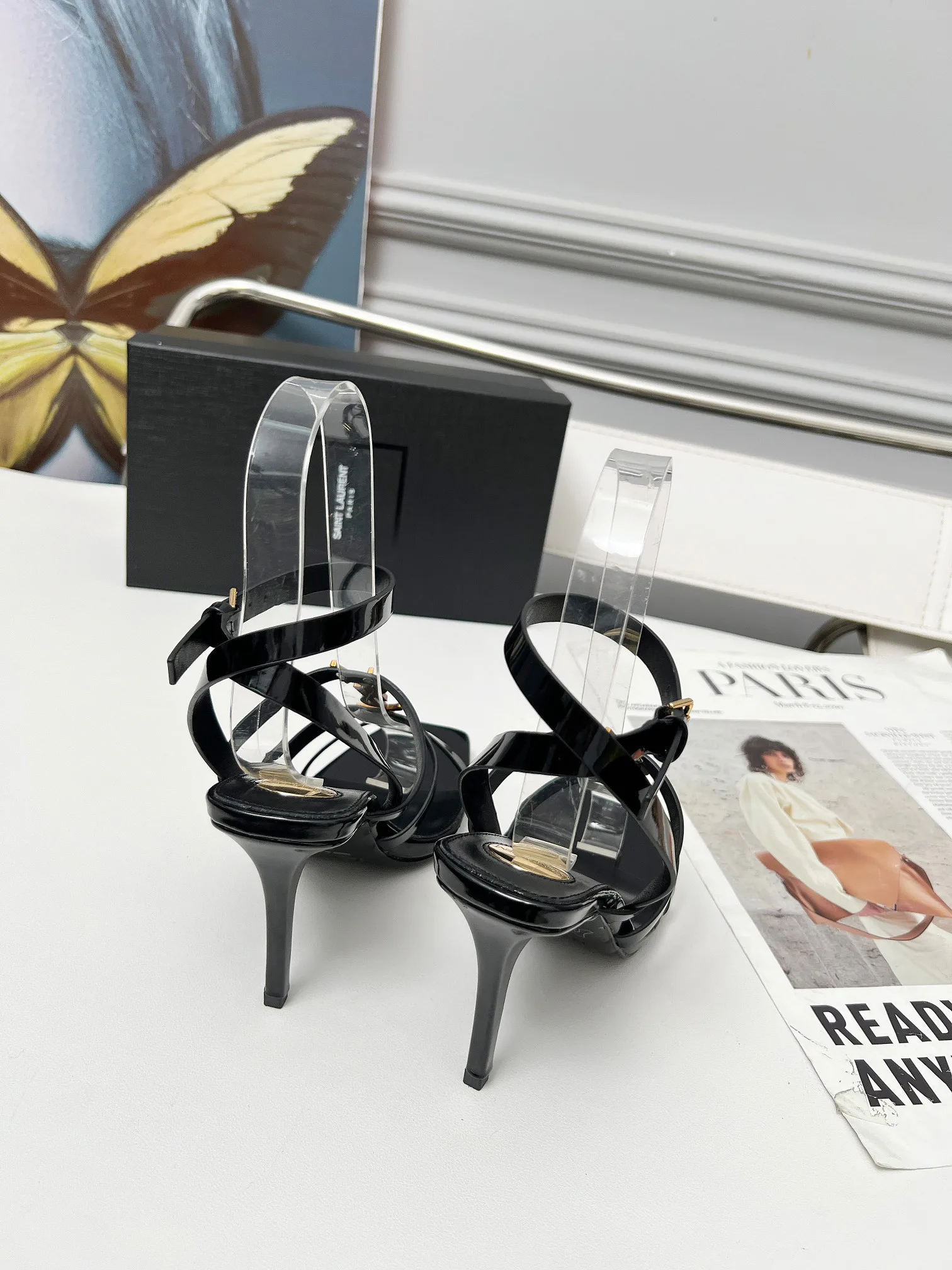 Босоножки Женские Saint Laurent 262240