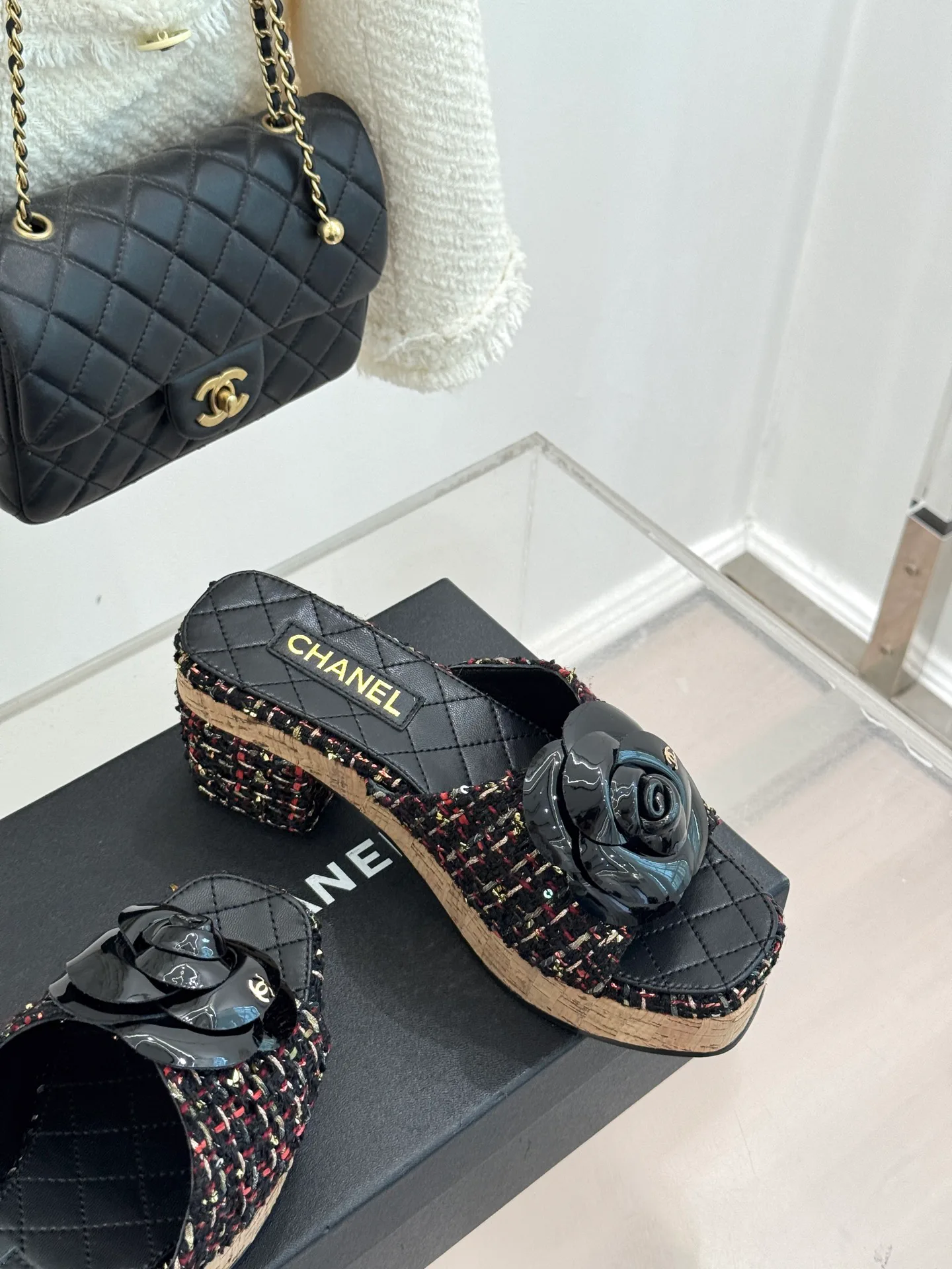 Босоножки Женские Chanel 1262098