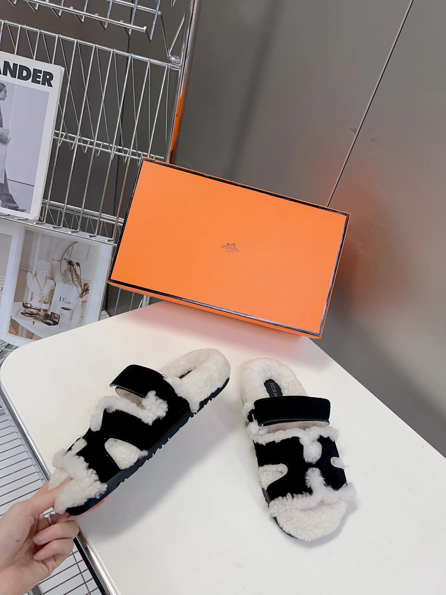 Тапочки Женские Hermes 68450