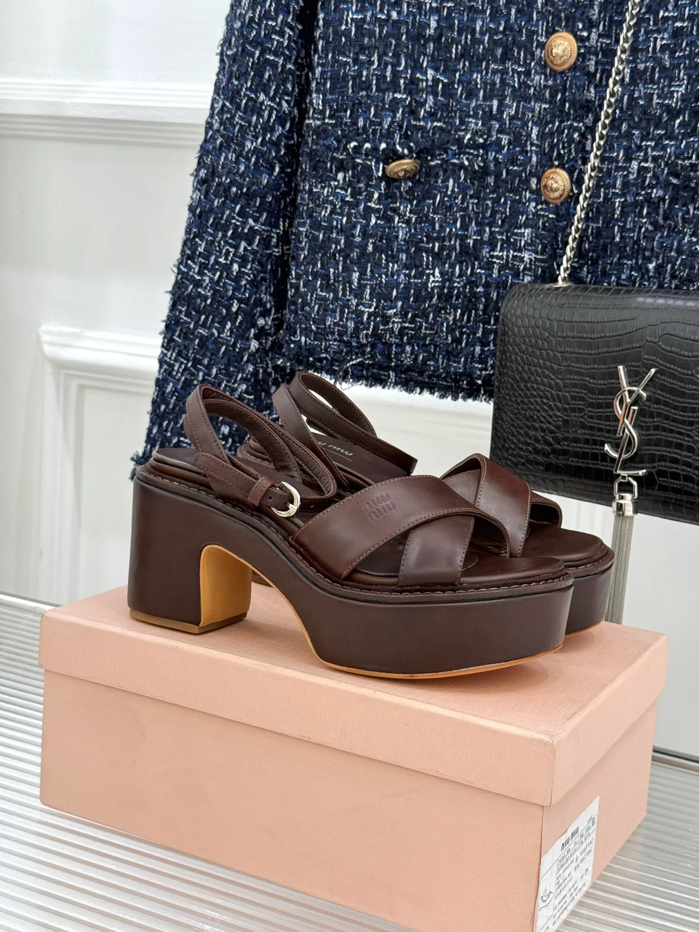 Босоножки Женские Miu Miu 11808994