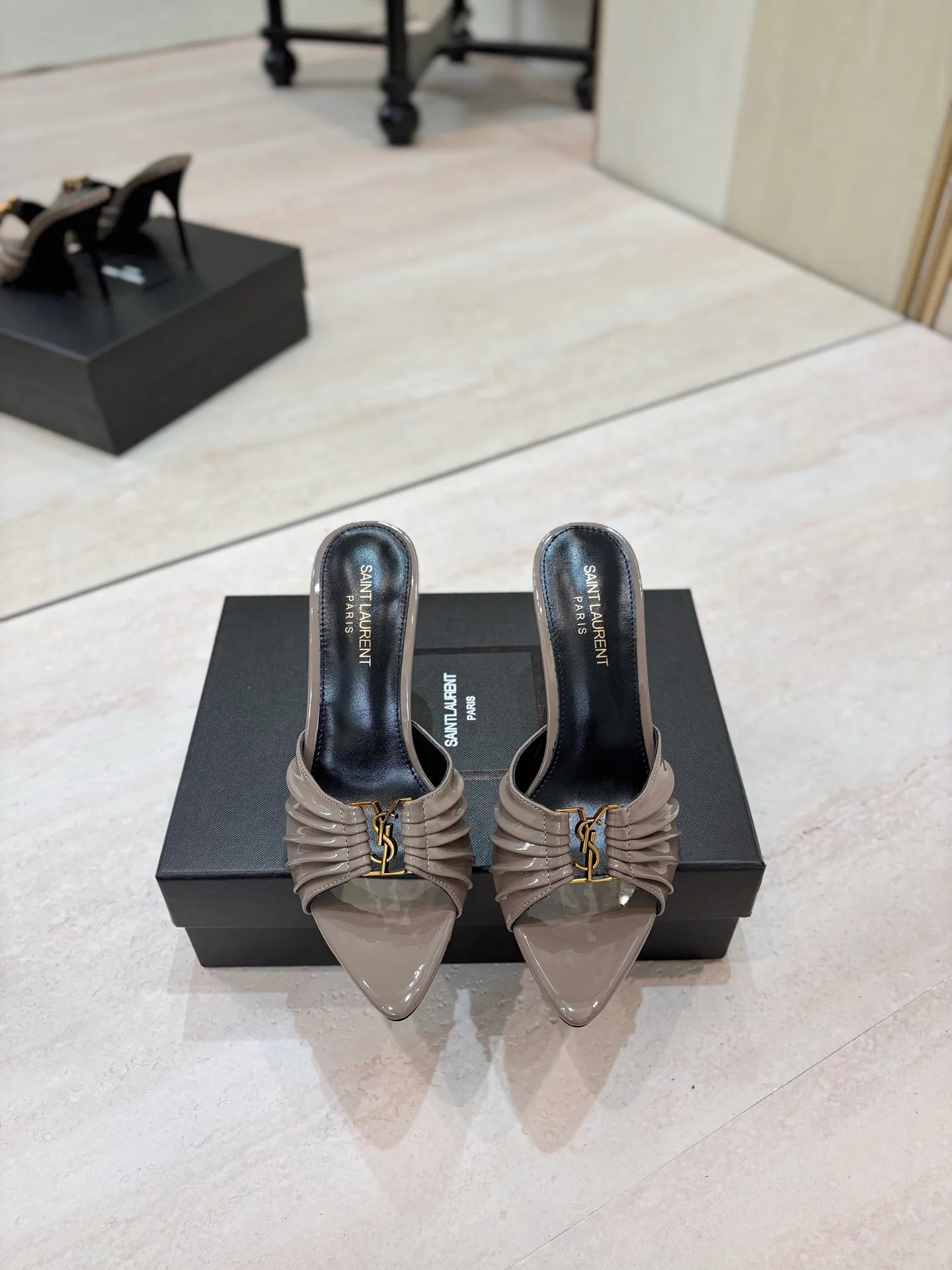 Мюли И Сабо Женские Saint Laurent 17476092